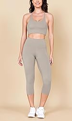 ODODOS ODLEX 2-Pack High Waist Workout Capris for