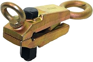 ATE Pro. USA 93397 5 Ton Self Tightening Auto Body Pull Clamp (Small Mouth), 6" Height, 10" Width, 22" Length