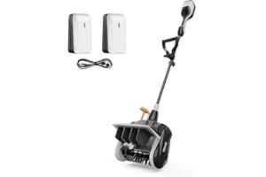 Litheli Cordless Snow Shovel, 40V 13'' Brushless Electric Snow Blower for Driveway, Battery Powered Snow Thrower, 2.5Ah Battery Included