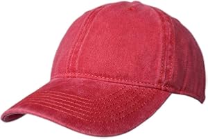 TSSGBL Vintage Cotton Washed Baseball Caps Unstructured Low Profile Adjustable Distressed Dad Hat for Men Women S-M-L-XXL
