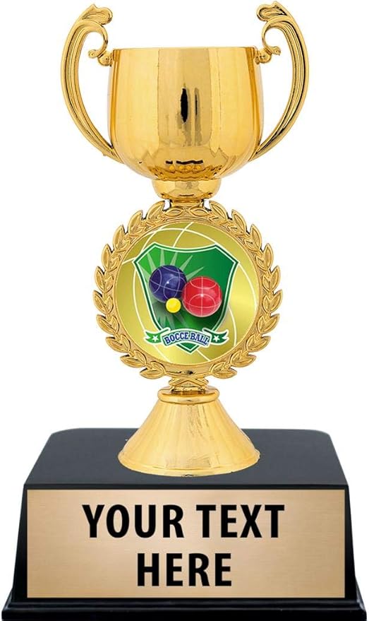 Crown Awards Bocce Ball Trophies with Custom Engraving, 6