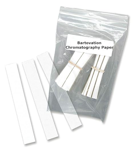 Laboratory Grade Chromatography Paper Original Formulation 6 Length X 75 Width Crisp Separation Made In Usa For Laboratories School Pigment Separation And Experiments Amazon Com Industrial Scientific