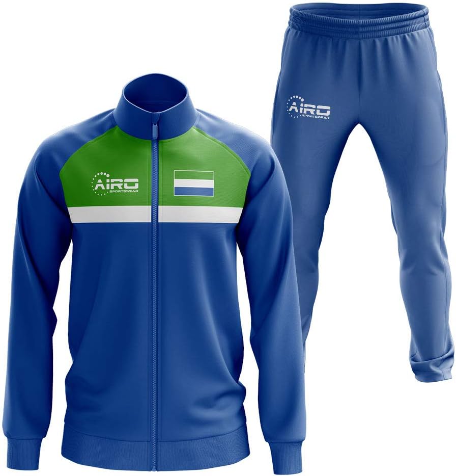 Sierra Leone Concept Football Tracksuit (Blue)