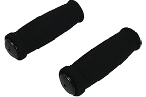 BINOA Kick Push New Replacement Handle Grips for Razor Scooter - Foam Grip for Handlebar (Black)