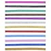 Outus 24 Pieces Washi Tapes Glitter Crafting Tape Art Tapes Masking Tape for Arts Crafts and DIY, 12 Colors