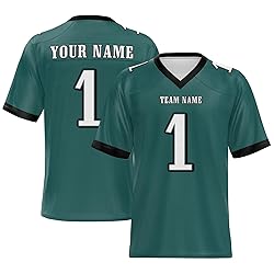 Custom Football Jersey Personalized Rugby