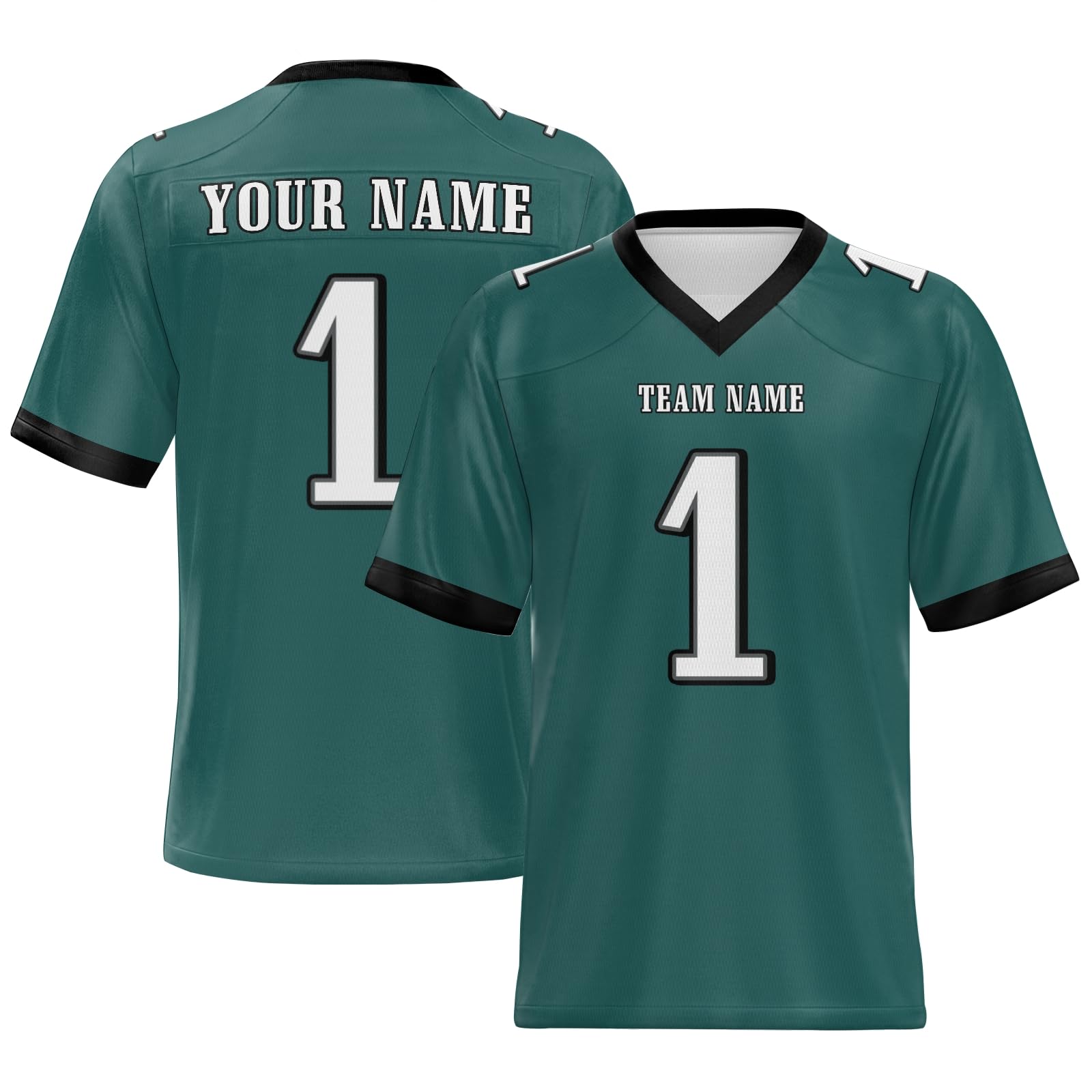 Custom Football Jersey Personalized Rugby