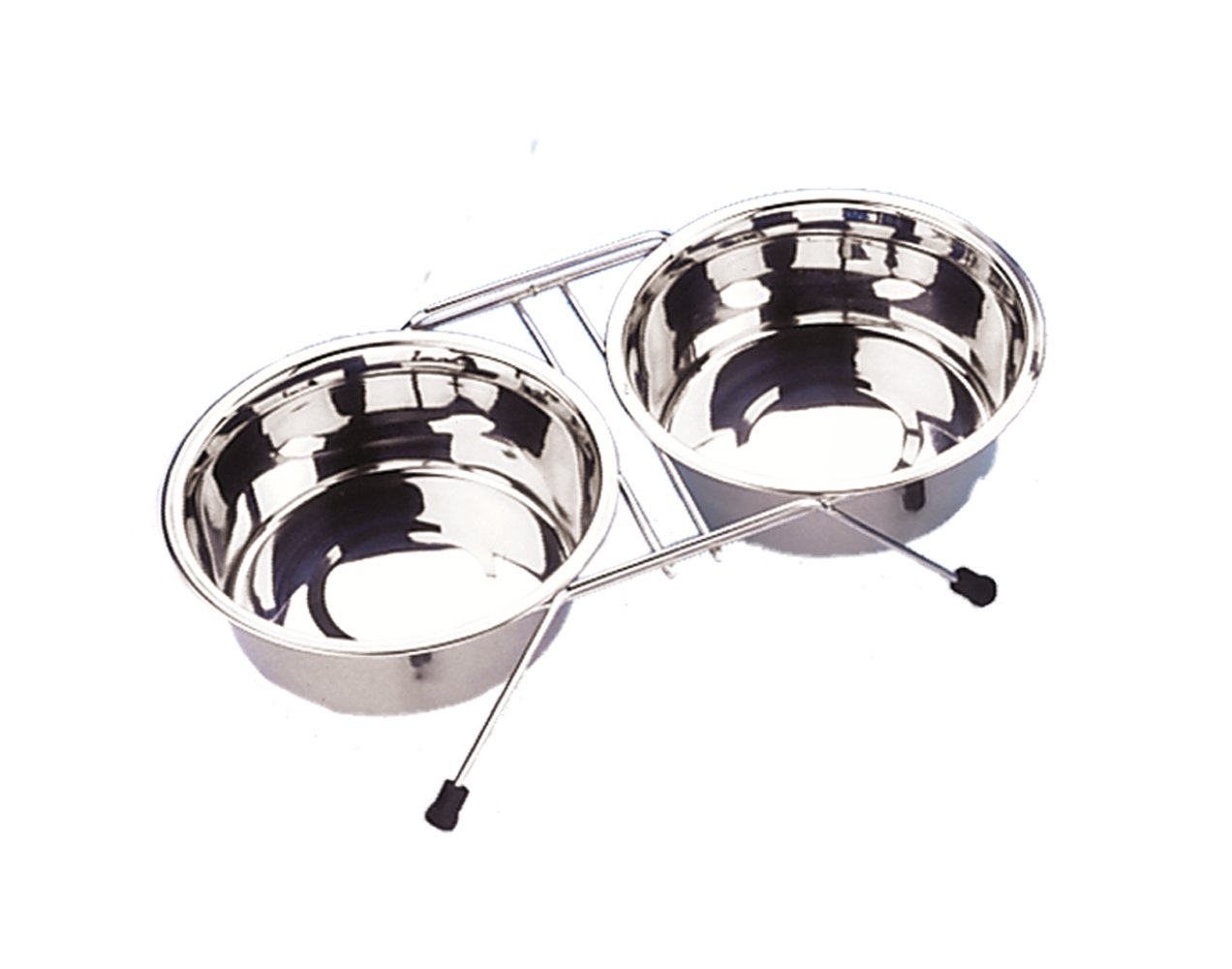 Nobby Double Diner Chrome with 2 Bowls, 1.75 Litre, 21 cm — image 1