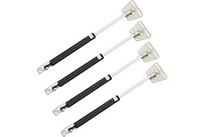Alise Gas Struts,200N/45lb Gas Strut Springs Shock Lift Support for Truck Tool Box Lids RV Bed Floor Boat Hatch Storage Lid Kitchen Cabinet Cover Door Shed Window Custom Project,10 Inch,Pack of 4