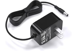 WUKUR 9V for Zoom AD-16 AC Adapter, Works with G3 G3X G2Nu G2.1Nu G5 A3 MS-70CDR MS-100BT MS-50G G2 A2 B2 Effects Pedals
