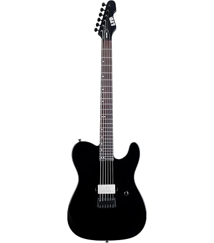 ESP LTD EX Black Metal Electric Guitar, Black Satin : Amazon.ca