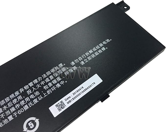 Amazon Com Hww New 7 66v 40wh 5230mah R13b01w Battery Compatible With Xiaomi Mi Air 13 3 R13b02w Series Computers Accessories