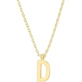 PAVOI 14K Gold Plated Initial Necklace | Letter Necklaces for Women