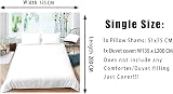 Loussiesd Grid Duvet Cover Set Single Black Gold Lattice Microfiber 2 Pcs view 8