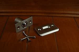 Sonoma Cabinet Hardware Closet Door Ball Catch with Strike Round Plate