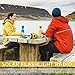 Total Survival Dynamo Hand Crank or 110V AC Charge, AM/FM NOAA Weather Emergency Radio, Smart Phone Charger Flashlight Camping Lantern