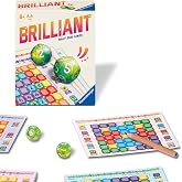 Ravensburger Brilliant - 23491 - Game for dice Fans Aged 8 and Over - Suitable for 1-6 People