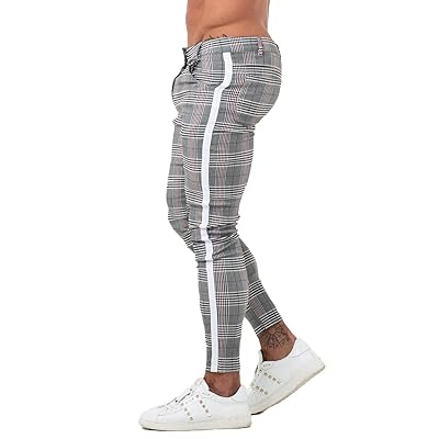 Buy Slim Fit Grey Plaid Dress Pants for Men at Ubuy Nigeria