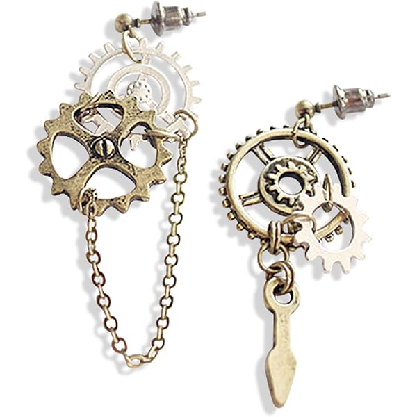 Steampunk Gothic Eye Decals – 6 Stück Kleine Zahnrad-Aufkleber Mit Silikonkleber, Ca. 7 Mm, Für Kostüm-Make-up & Body-Deko