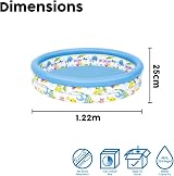 Bestway Coral Kids Paddling Pool 48 x 10 Inches Garden Summer view 5