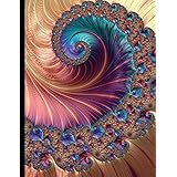 Composition Notebook - College Ruled, 100 Sheets: Mandelbrot Fractal Art - Ashir (Mandelbrot Set Fractals)