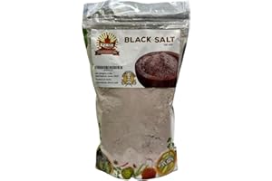 Kehar Black Salt 3 LBS (48oz) - Himalayan Black Salt, Natural Rock Salt for Cooking, Seasoning, and Health Benefits, Rich in 