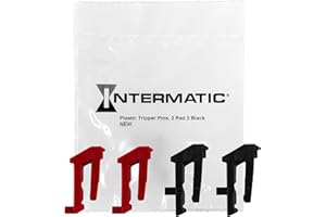 Intermatic Cycle Timer Plastic Tripper Pins, 2 Red 2 Black