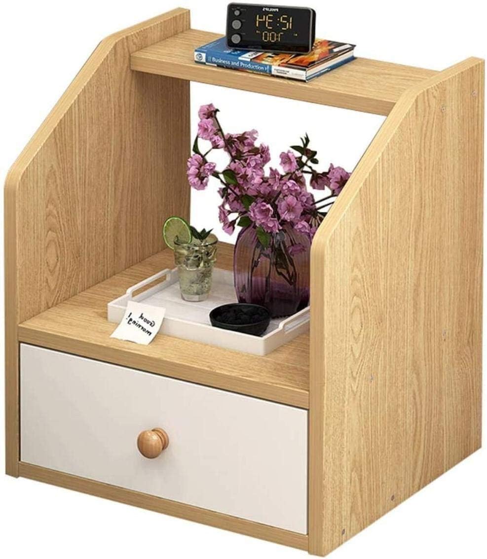 File Nightstand Bedside Tables Assembly Household Living Room