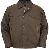 Outback Trading Company mens Men's 2149 Trailblazer Waterproof Breathable Fleece Lined Cotton Oilskin Western Jacket