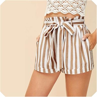 paperbag belted shorts