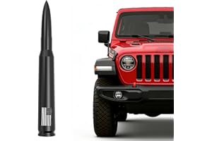 American Flag Car Truck Antenna Anti-Theft Design for Jeep Wrangler Gladiator JL JK JT Rubicon Sahara Unlimited Sport 4xe Wil