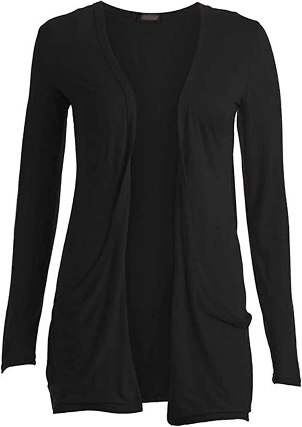 Loxdonz Kids Girls Boyfriend Cardigan Open Front Casual Long Sleeve Fashion Top with Pockets Age 5-13 Years: Clothing
