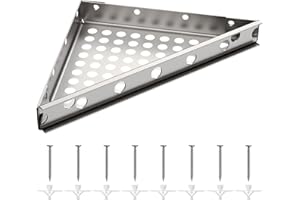 JINYU-SEGA Floating Corner Shower Bench Kit-Customizable Appearance Corner Bench Seatin (12"x12"x17")