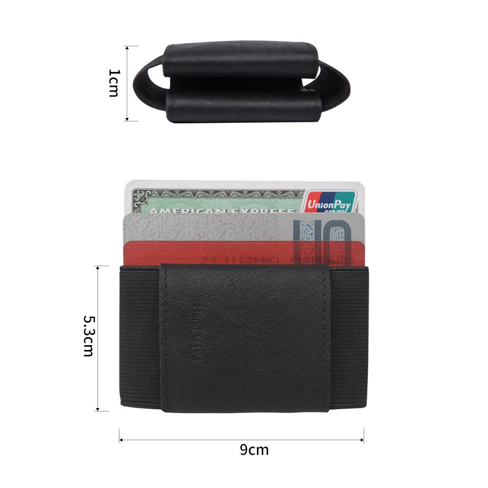 Mens Leather Slim Front Pocket Card Purse (170197)