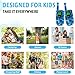 Kids Walkie Talkies, 22 Channels Kids Walkie Talkies, 4-Mile Range Toy Walkie Talkies with Flashlight and LCD Screen, Great Xmas Gifts Toys for 3-12 Year Old Boys and Girls