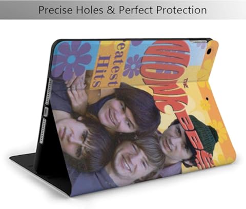 Wehoiweh The-Monkees Carcasa antiarañazos delgada y ligera con soporte ajustable, función de reposo/despertador, protección trasera para iPad Air3 10.5 iPad 7ª 10.2 talla única