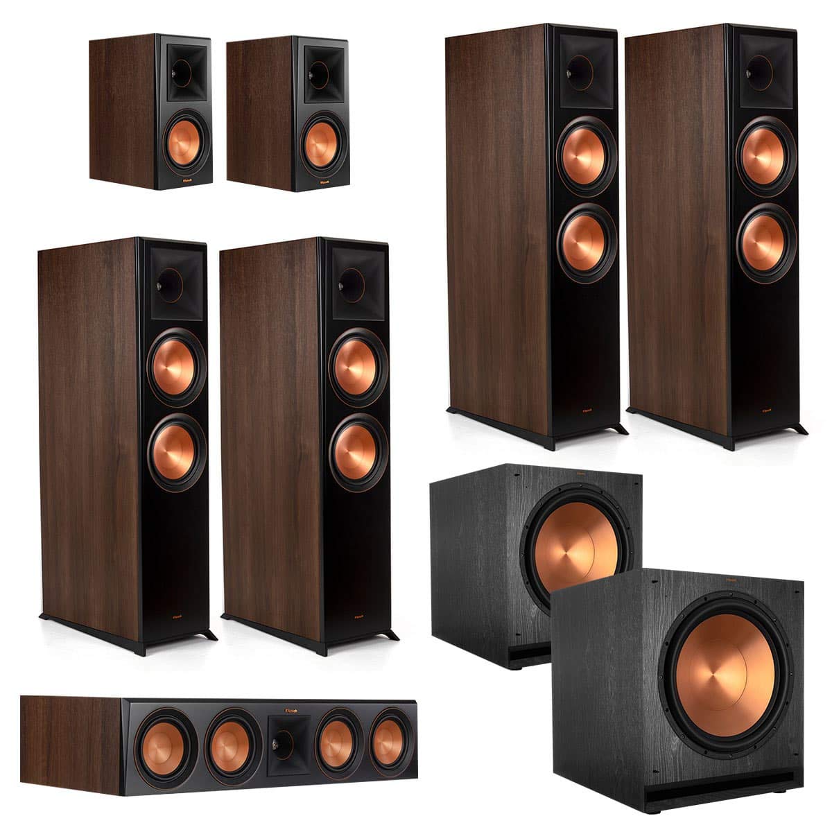 System Klipsch Atmos Home Theater Klipsch RP-8060FA Dolby
