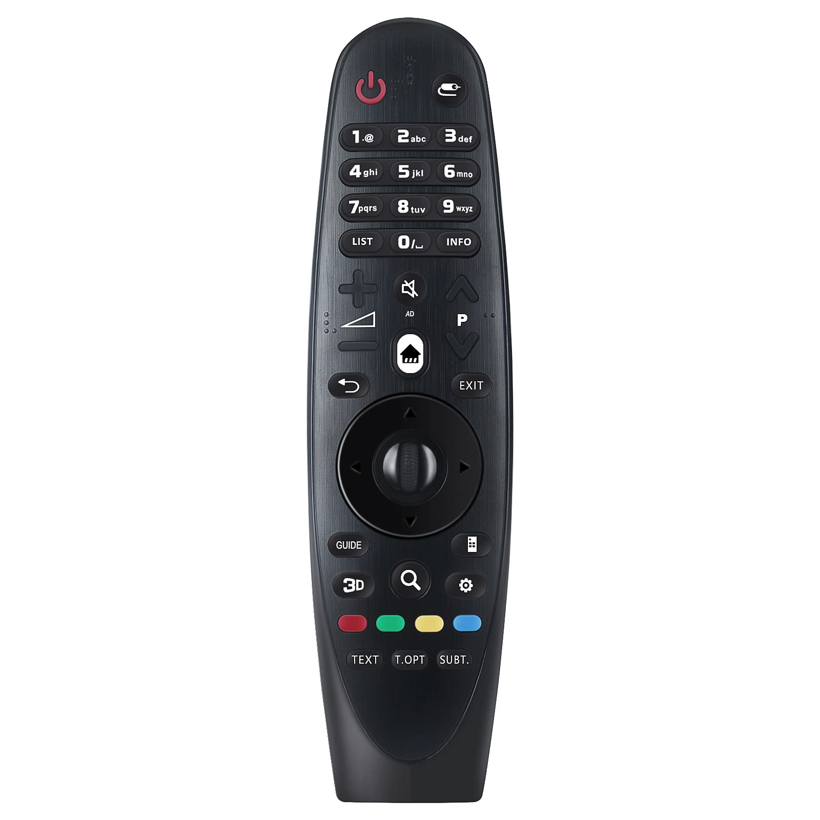 VINABTY AN-MR600 Replacement Remote Control Fit for LG Smart TV 58UF830V 43LH560V 49UF6409 49UF640V 43UF680V 49UF6409 43LH570V 43UF6407 49LF590V 43UF6409 49UF6809 49UF6407 - No Voice Function