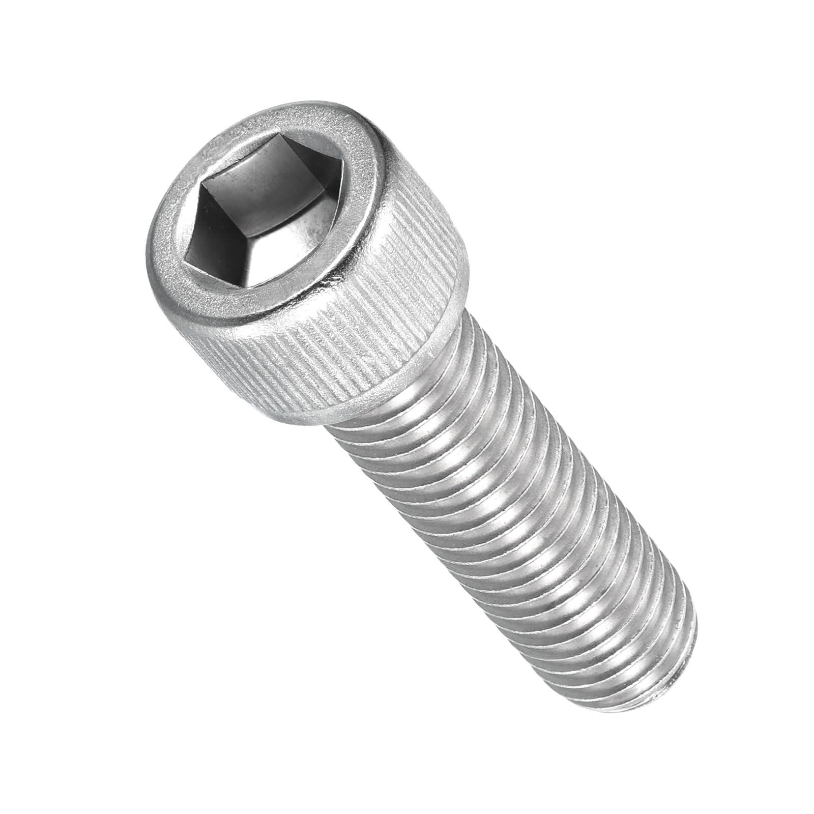 METALLIXITY Socket Head Cap Screws(M20-2.5x50mm)4Pcs, 304 Stainless Steel Allen Socket Drive Metric Fully Threaded Oxide - Hex Screw UNC Coarse Thread, Silver — image 1