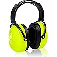 LYSIAN Foldable Noise Reduction Earmuffs, Hearing Protection Safety Ear Muffs for Shooting, Workshop,Loud Security Events