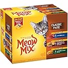Meow Mix Classic Pate Wet Cat Food Variety Pack, 2.75-Ounce Cups (Pack of 24)