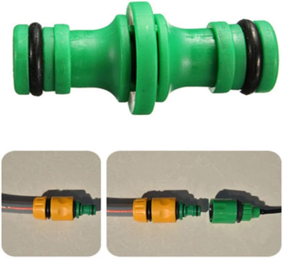 Kungfu Mall 4PCS Double Male Hose Connectors & 8PCS End Quick