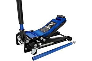 Arltamox Floor Jack 3Ton/6600lbs.Dual Piston Fast Lifting Pump.Ultra Low Profile Floor Jack,Lifting Range 2.95"-19.69".Heavy Duty Hydraulic Racing Car Jack for MVPs,SUVs and Trucks.Trolley Jack
