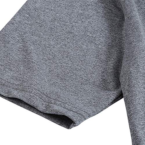 JINSHI Men's Active Shirts Short Sleeve Running Sports T-Shirts Performance Golf Polo Tee Tank 3Pack Size XL (Army Green,Blue,Gray)