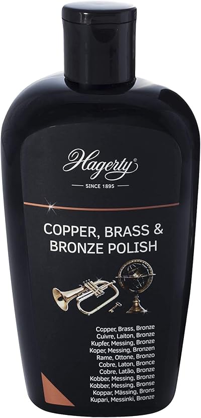 Hagerty Copper Brass Bronze Polish 250 ml shine cleaner for copper