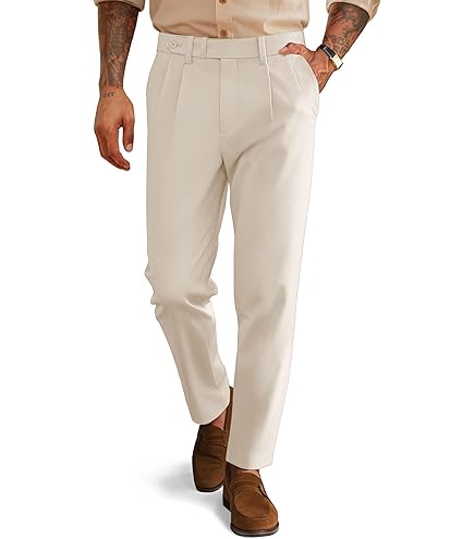 Amazon.com: 1950s Pattern, Men's Tailored Slacks - Waist: 30