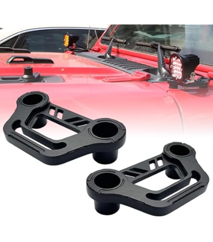 Amazon.com: Light Mounting Bracket Hood Cowl Mount Brackets Front
