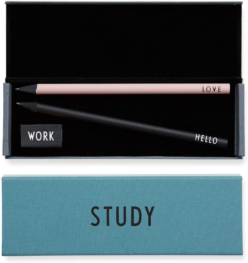 Green Blue Hard Shell Study Pencil Case for Pen Pencil, Eraser, Ruler Ideal Stationary Storage Gift for Work and School