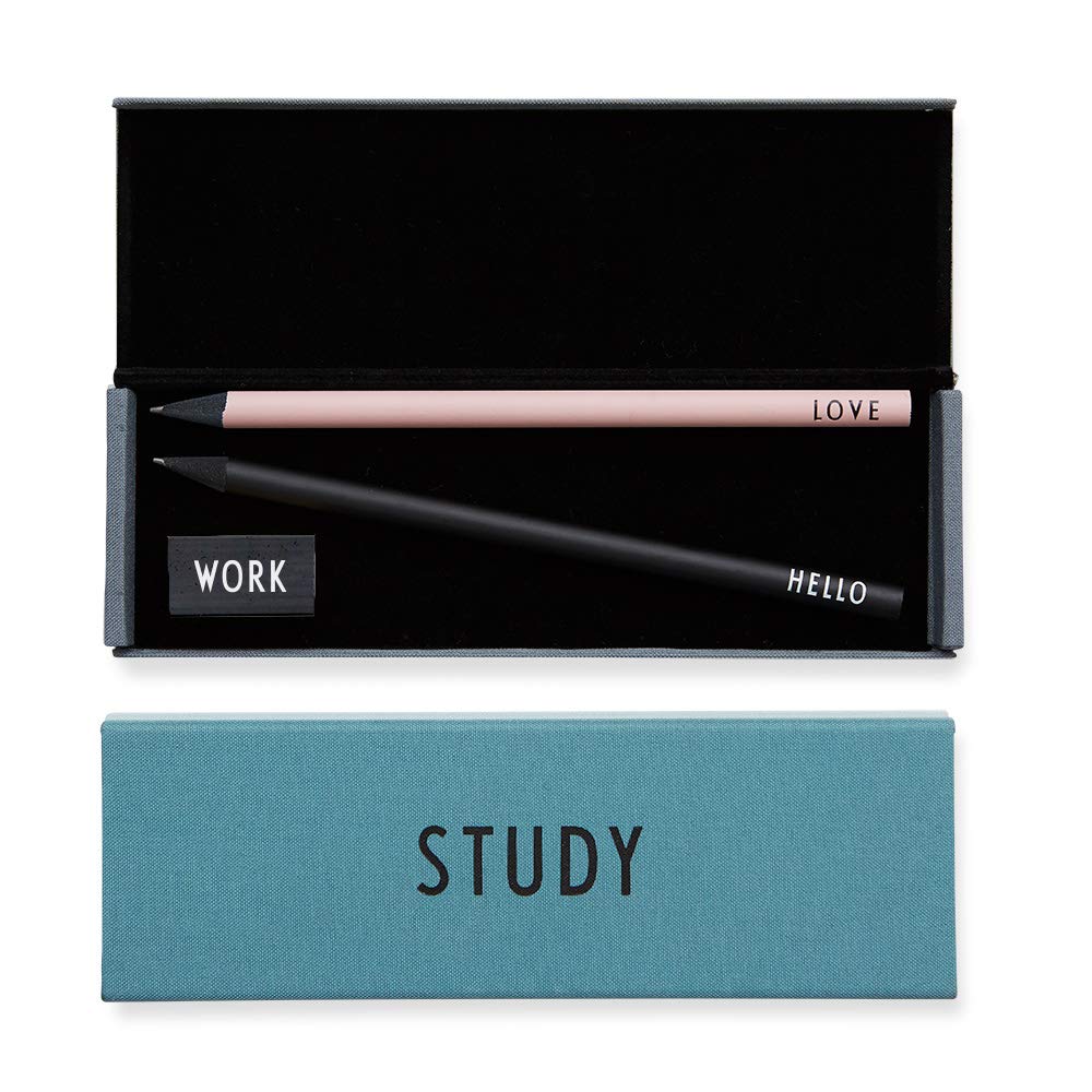 Green Blue Hard Shell Study Pencil Case for Pen, Pencil, Eraser, Ruler Ideal Stationary Storage Gift for Work and School