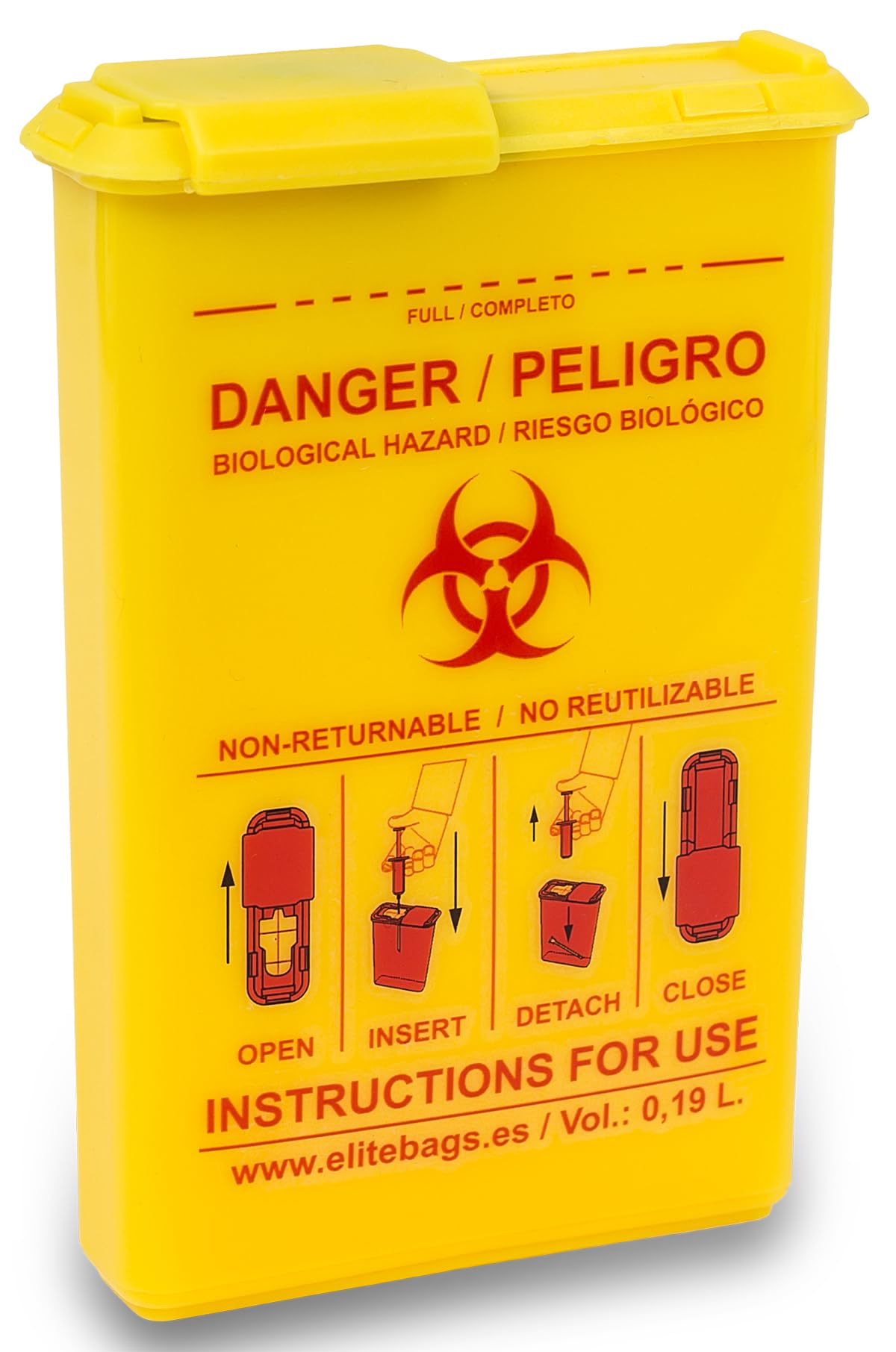 Pocket needle container, Elite Bags